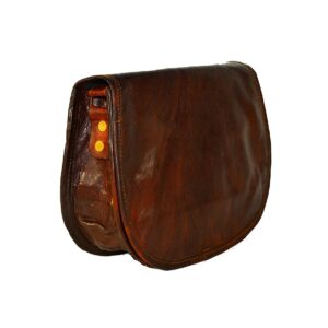 handmade genuine Vintage Style Leather Travel sling Bag