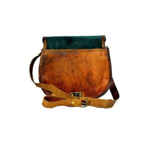 Women's Vintage Style Genuine Leather Travel Bag Sling Bag