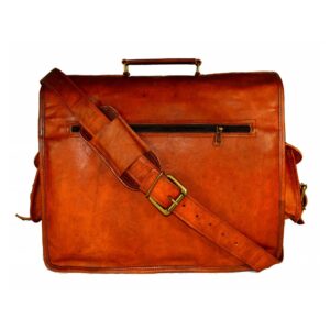 NICK & NICHE Leather Laptop Office Messenger Bag